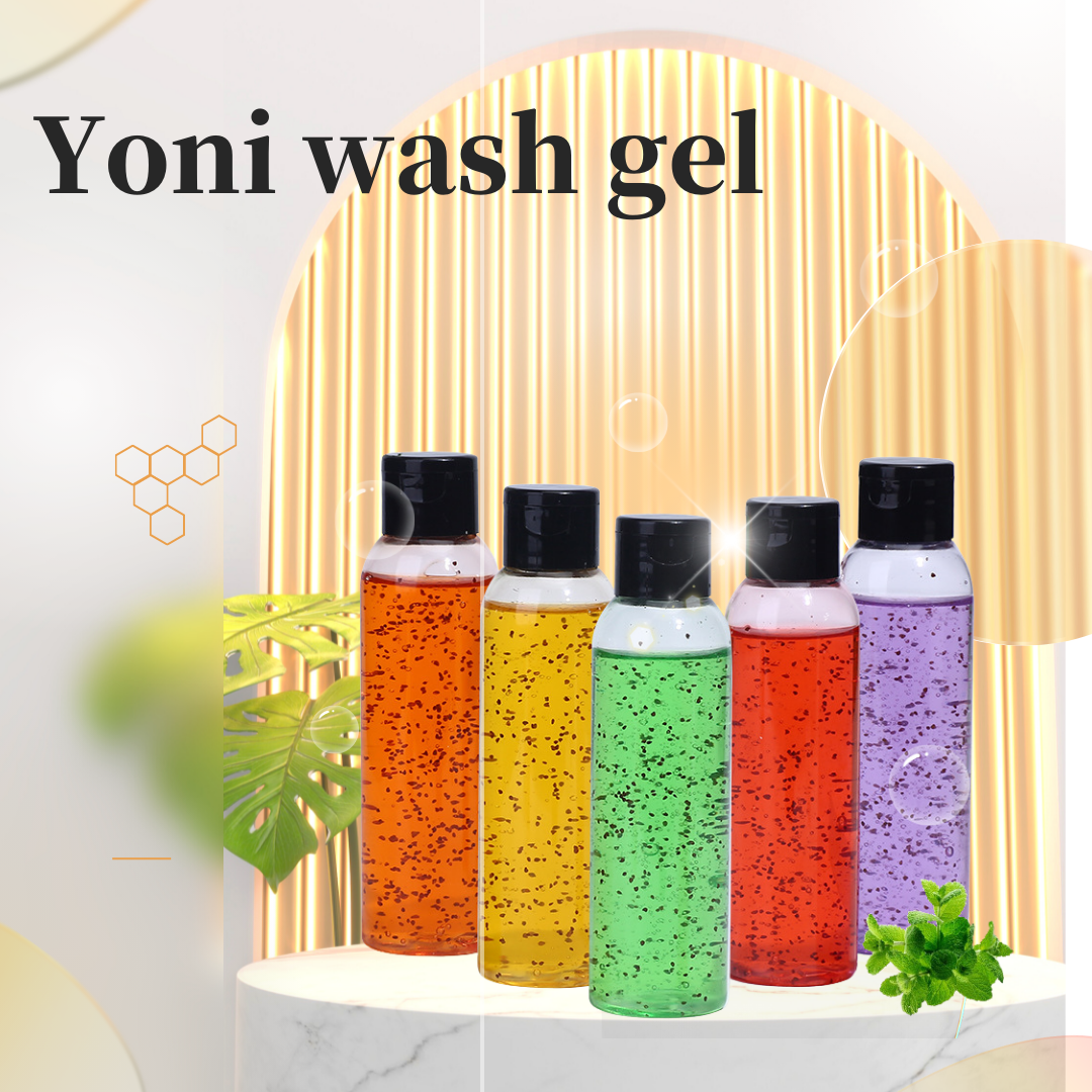 Private Label Yoni Gel For Natural Feminine Wash,Yoni Wash Gel With PH Balanced Cleanser w/Aloe & Chamomile Extracts