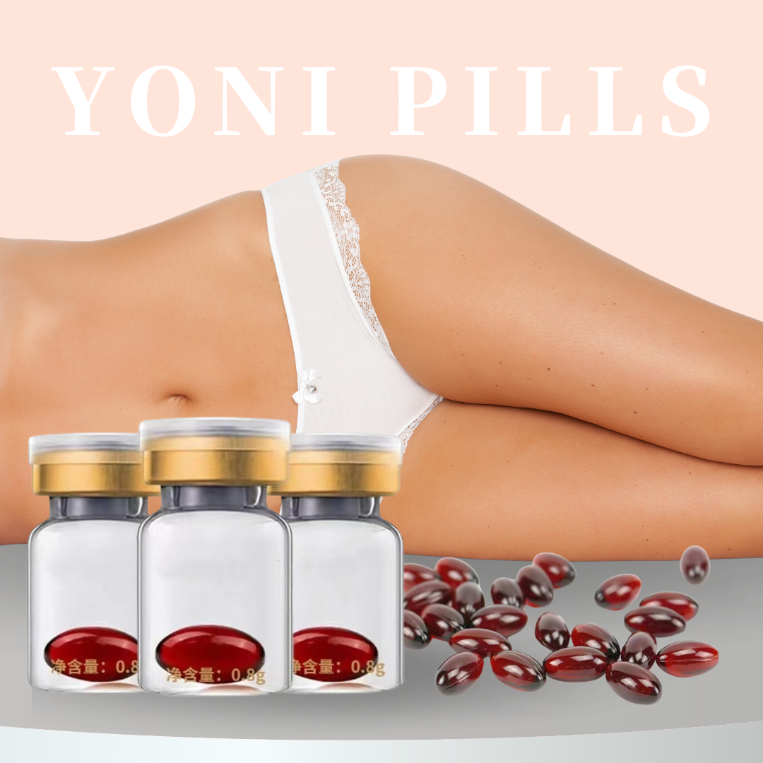 Natural Organic Herbal Vagina Cleaning Pills Yoni Pops Capsules Vaginal Care Tightening Capsules