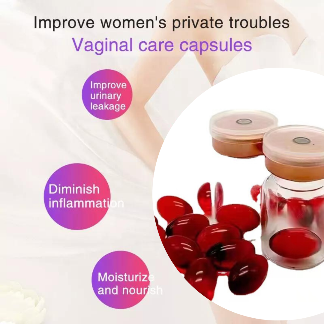 Natural Organic Herbal Vagina Cleaning Pills Yoni Pops Capsules Vaginal Care Tightening Capsules