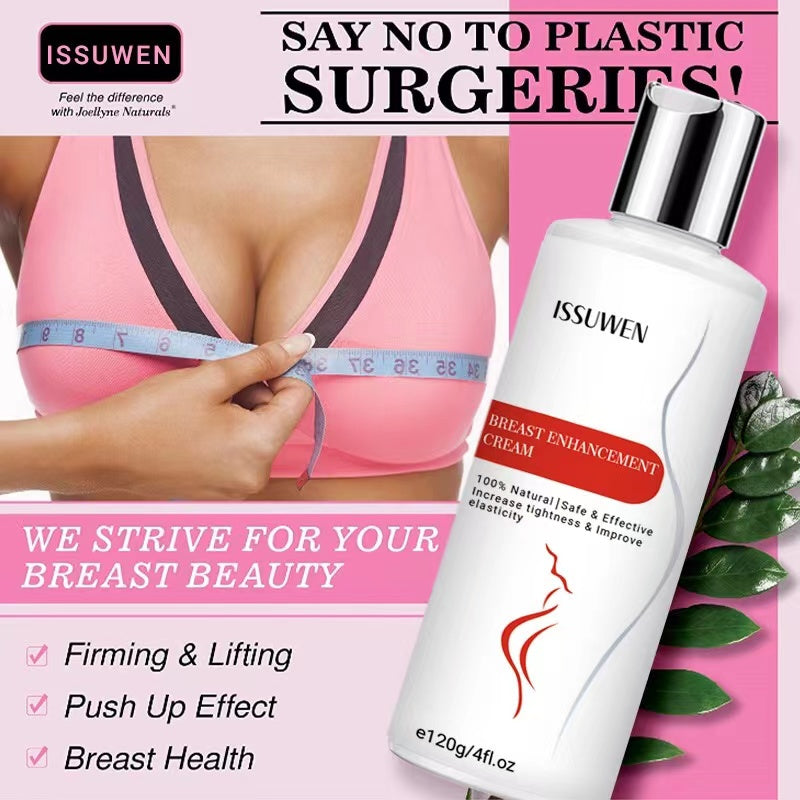 Organic Natural Herbal Breast Enlargement Cream Collagen Hyaluronic Acid Tightening Big Boobs Enhancer Massage Size Up Bust Care