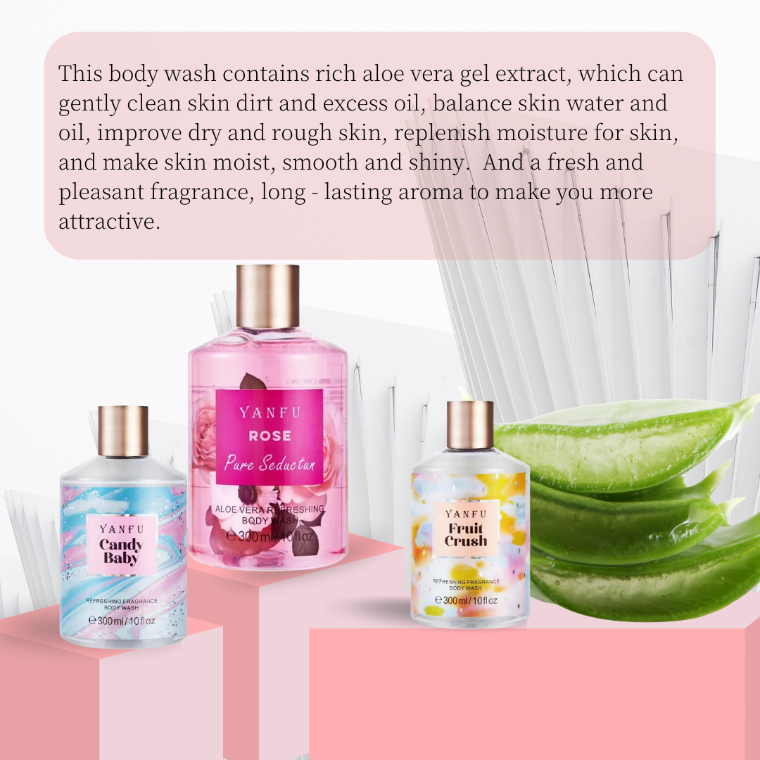 OEM ODM Wholesale Crystal Perfume Quicksand Lightening Moisturizing Skin Glitter Shower Gel Body Wash