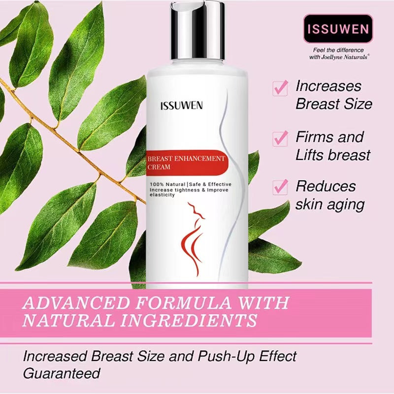 Organic Natural Herbal Breast Enlargement Cream Collagen Hyaluronic Acid Tightening Big Boobs Enhancer Massage Size Up Bust Care