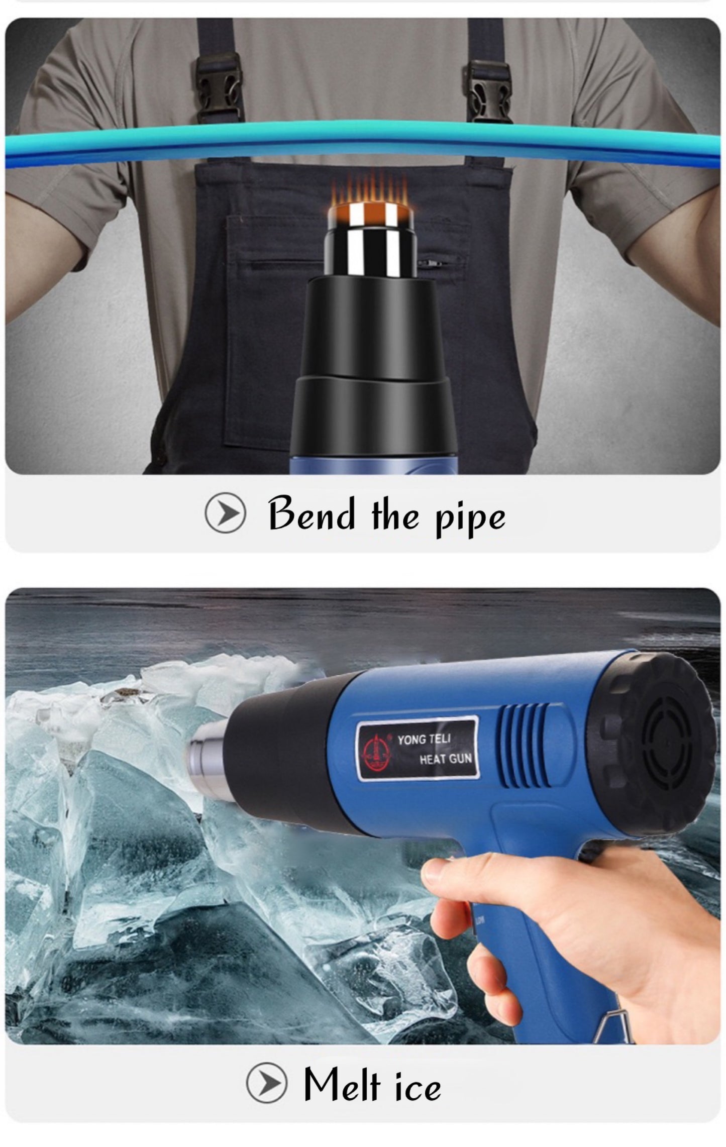 heat gun for sealing/air heat gun 3 in1/heat gun for mobile repair