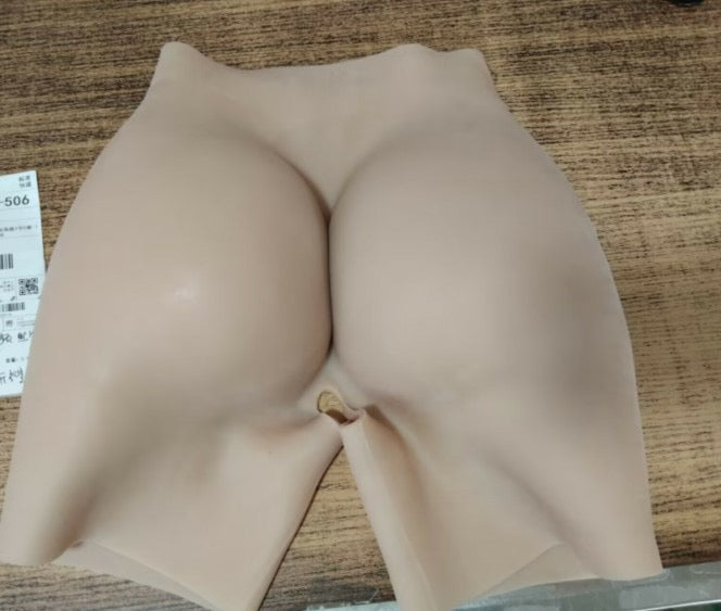 Soft Sex girl Silicone big butt underwear hips and booty enhancement shape wear padded panties for woman