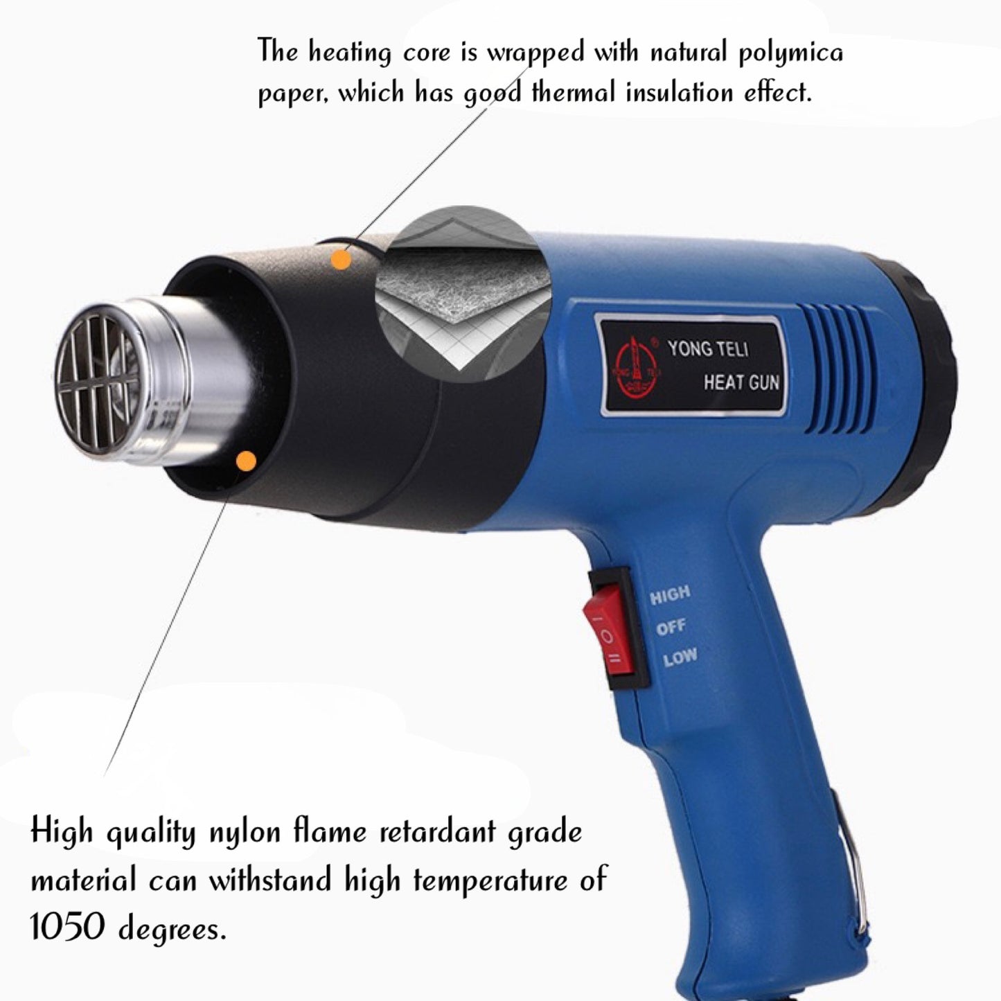 heat gun for sealing/air heat gun 3 in1/heat gun for mobile repair